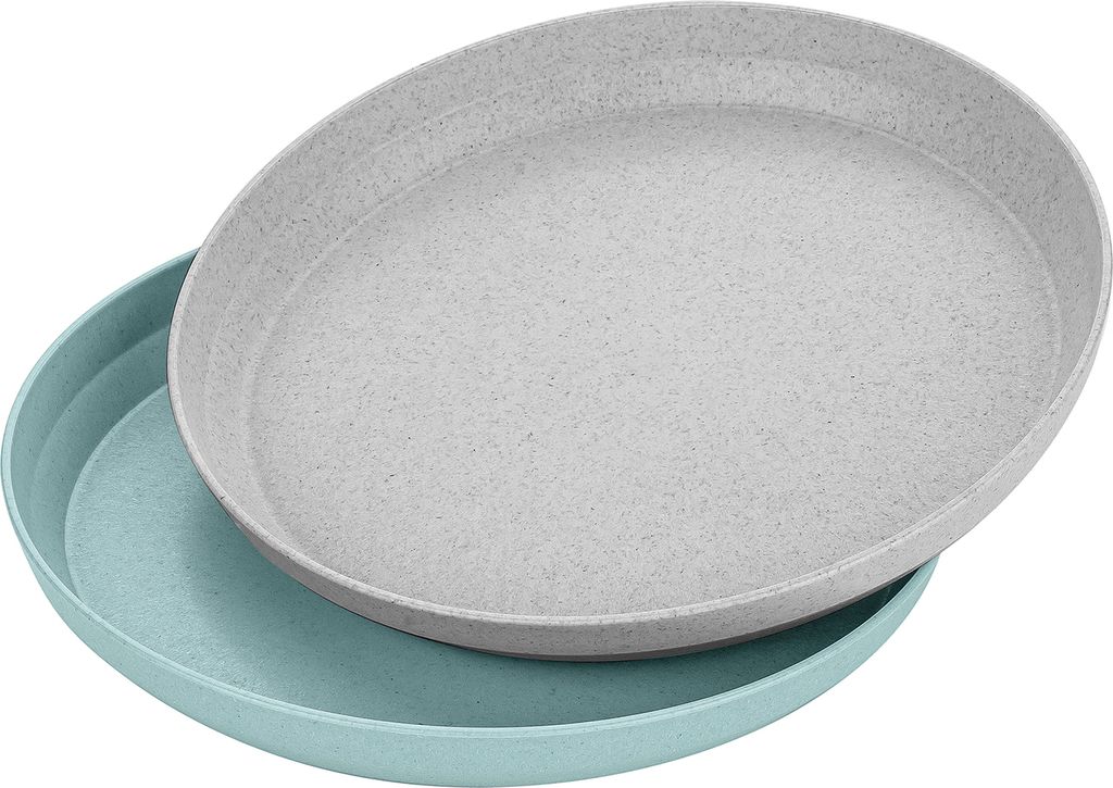 reer Teller Growing Ø 20 cm, grau/blau (2er Pack)