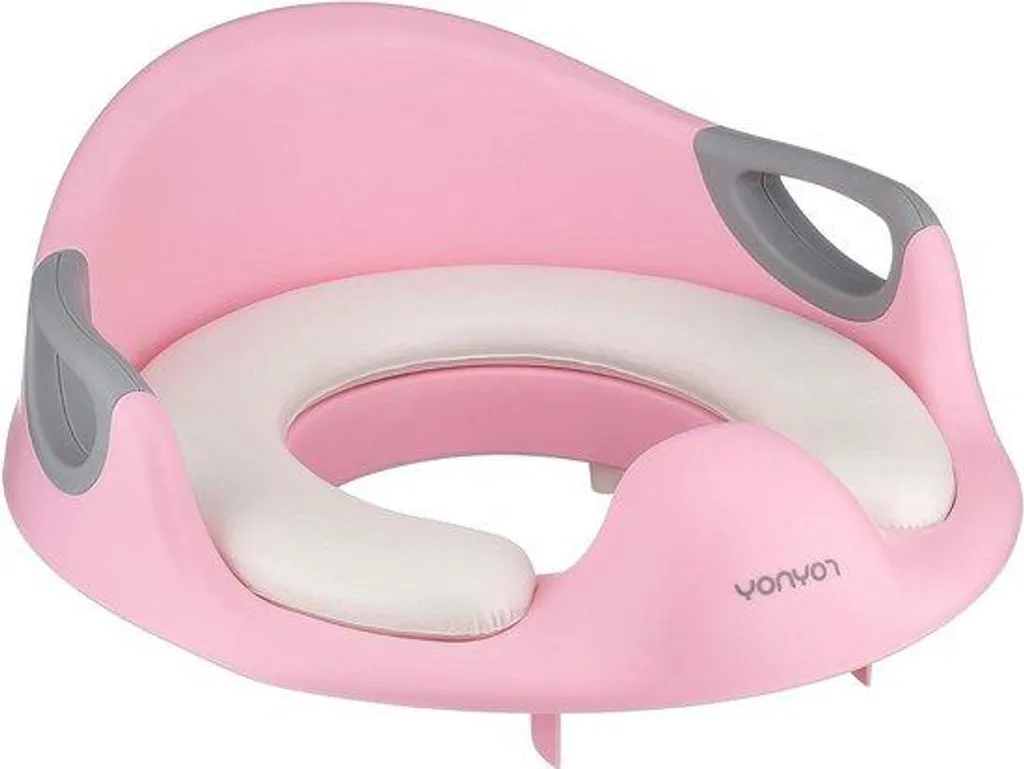 Pot de propreté évolutif pour bébé rose avec siège réducteur pratique