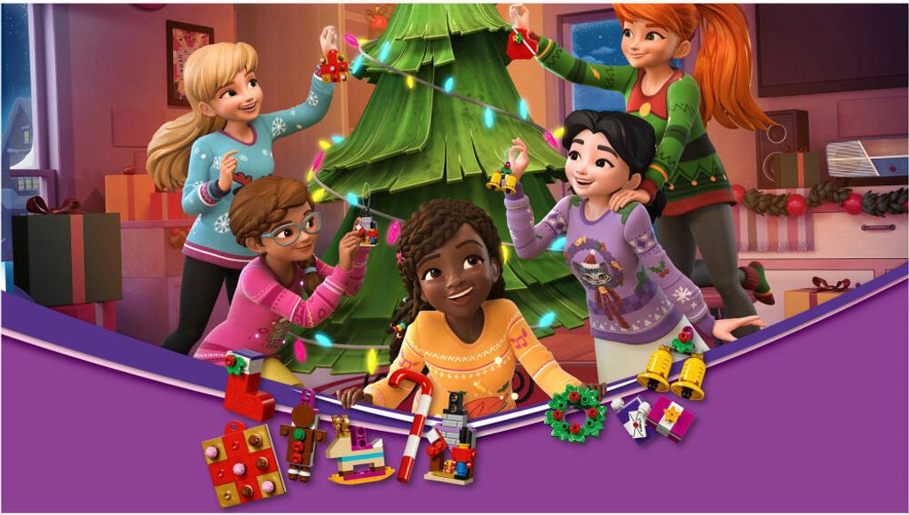 Adventní kalendář Lego Friends 41353 s vánočními ozdobami, Obrázek produktu 22