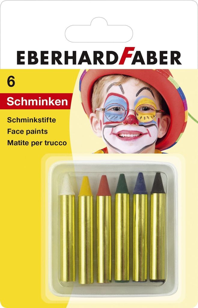 Eberhard Faber 579106 Set di matite per il trucco - corte, Immagine del prodotto 