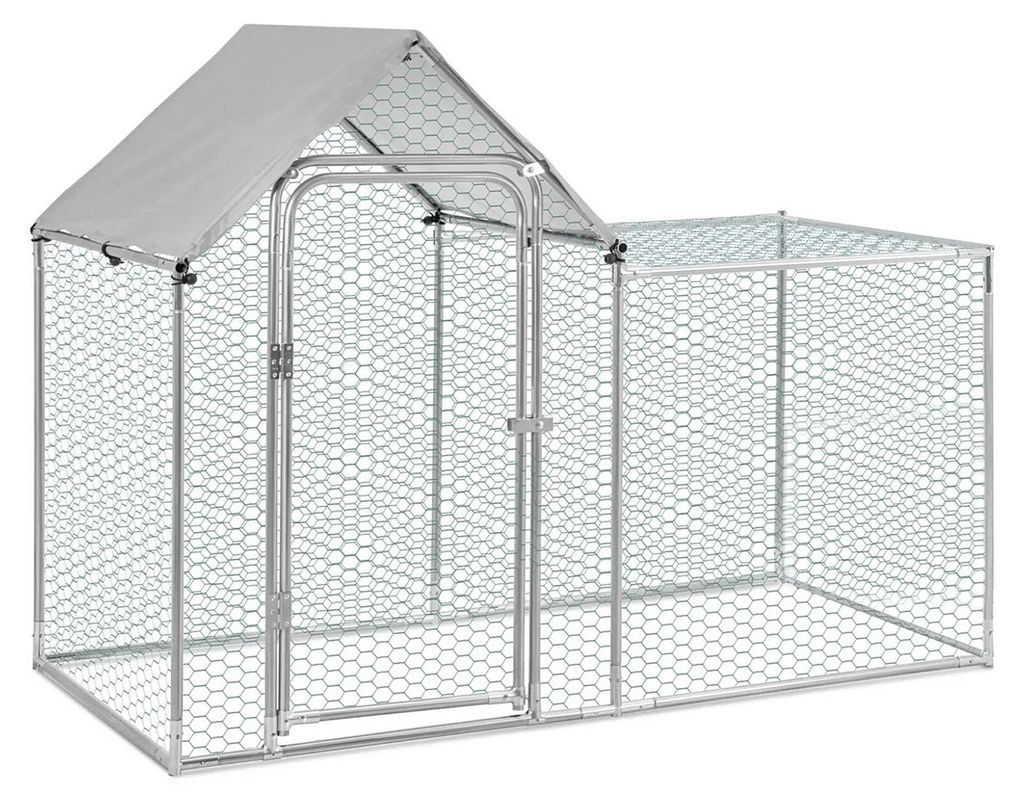 Aga Výběh pro slepice 2x1x1,5 m s krycí plachtou - venkovní Obrázek produktu 