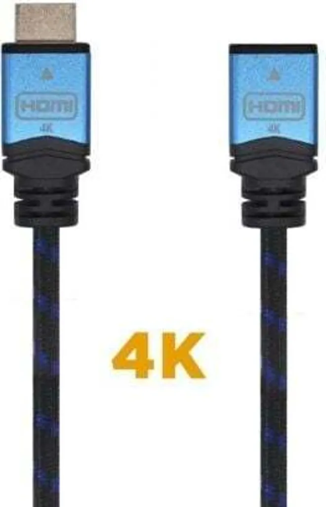 Estensione HDMI Aisens 3m | Design Nero-Blu 4K Ultra HD High Speed