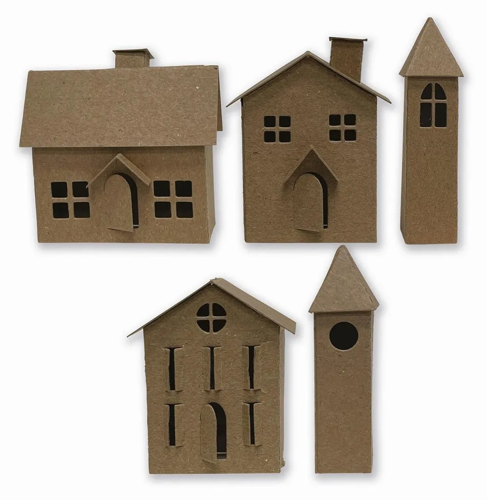 Créez vos décors avec Sizzix Thinlits Paper Village 2 matrice de découpe