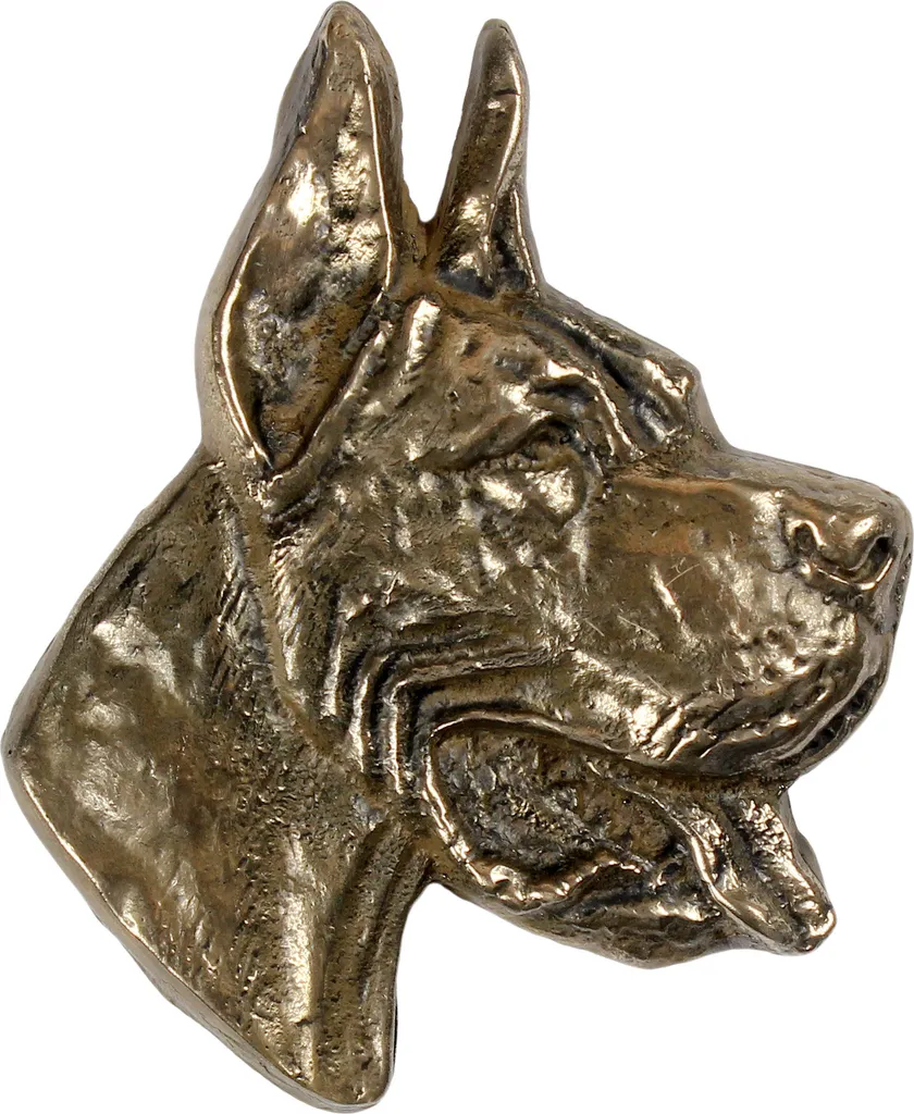 Plaque commémorative Grand Danois Art-Dog avec dédicace personnalisée