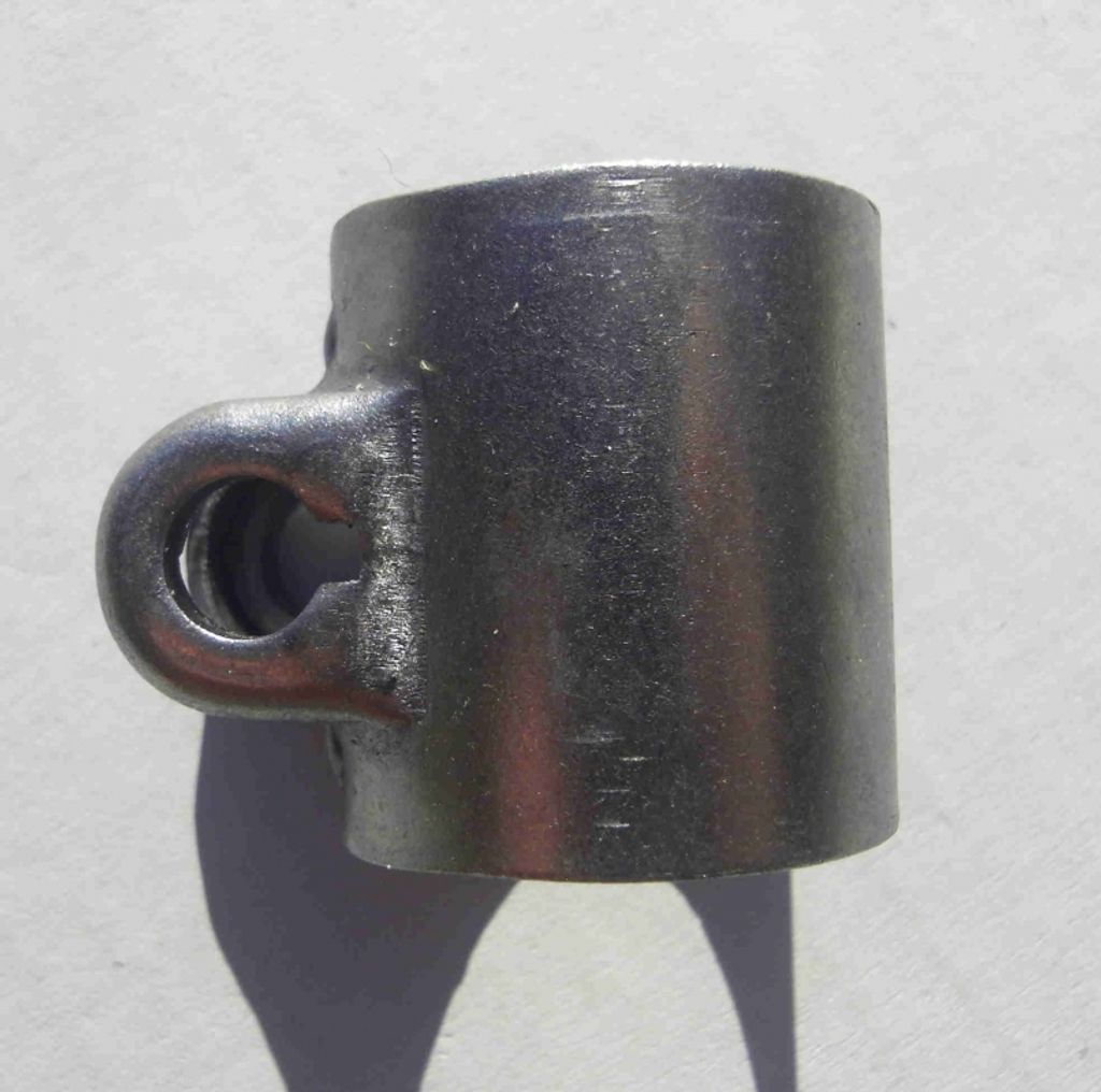 Rahmenbauteil Sattelrohrmuffe mit Klemme, roh