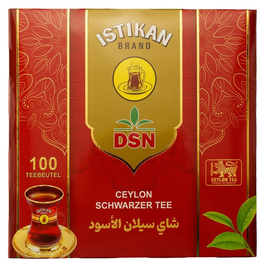 ISTIKAN Cylon Schwarztee 100 Teebeutel à 2 g 200 g Produktbild 