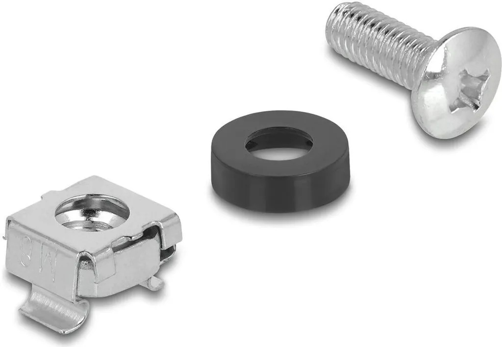 Kit Fixation Rack M6 : Solution Complète 100 Unités pour Baie Réseau
