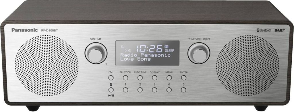 Panasonic RF-D100BT, Tragbar, Digital, DAB, DAB+, FM, 87,5 Produktbild 