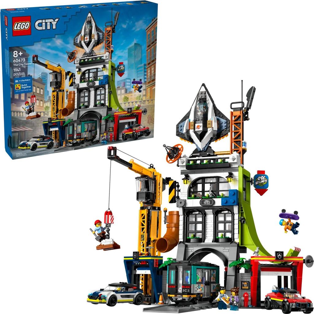 LEGO City Der Turm, Bausatz, 8 Jahr(e), Kunststoff, 1941 Produktbild 