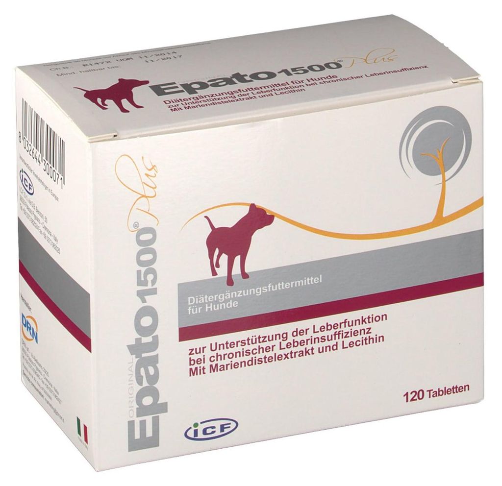 ICF Epato 1500 plus 120 Tabletten | Leberfunktion bei Produktbild 