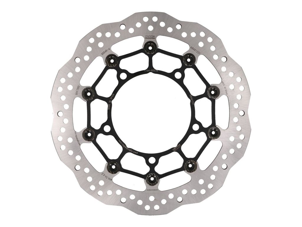 Bremsscheibe NG Wavy schwimmend für Suzuki B-King, GSF Bandit, GSR, GSX , V-Strom, VLZ vorne