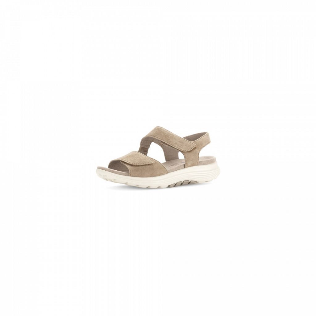 Gabor ROLLINGSOFT Damen Sandale - Sandaletten beige Produktbild 