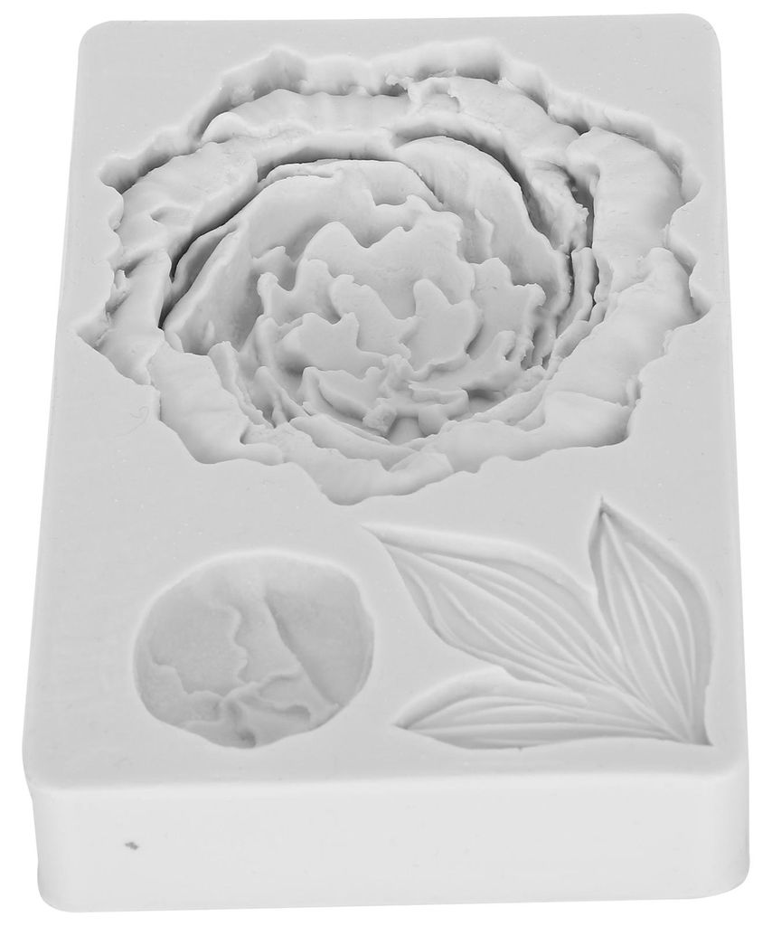Silikon-Fondantformen für Kuchen in Blumen- und Blattform, Backformen für Schokolade und Brot, Backzubehör