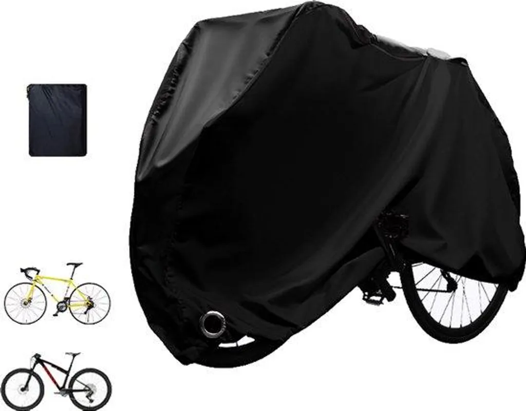 Housse de vélo extérieure pour le balcon ou jardin, bâche étanche 210D