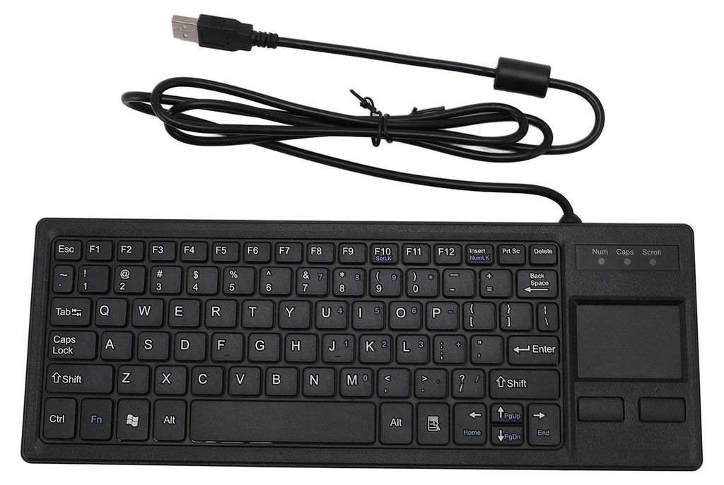 Clavier USB mécanique, résistant à l'eau, industrie tactile Image du produit 