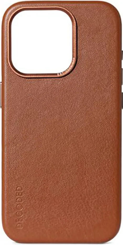Recensione Decoded Back Cover iPhone 15 Plus Tan Leather MagSafe - 6