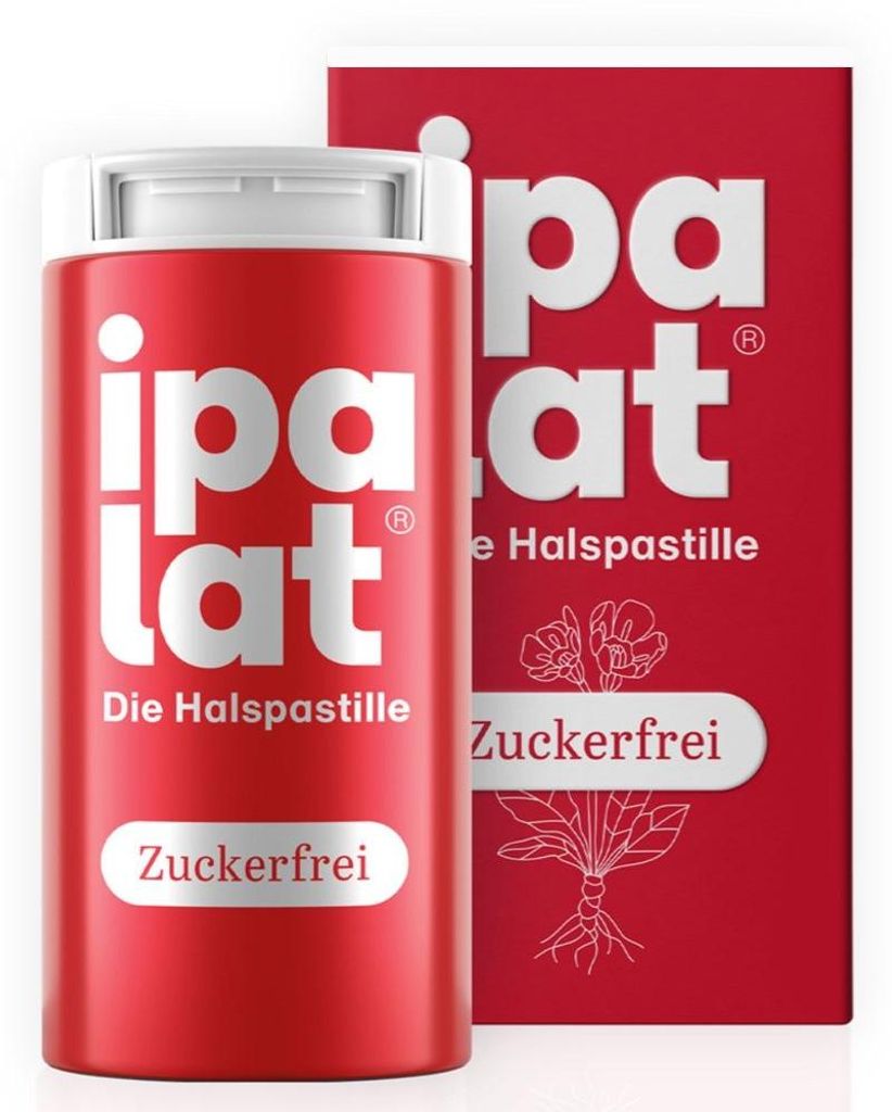Ipalat Pastilky do krku bez cukru 40 ks Obrázek produktu 