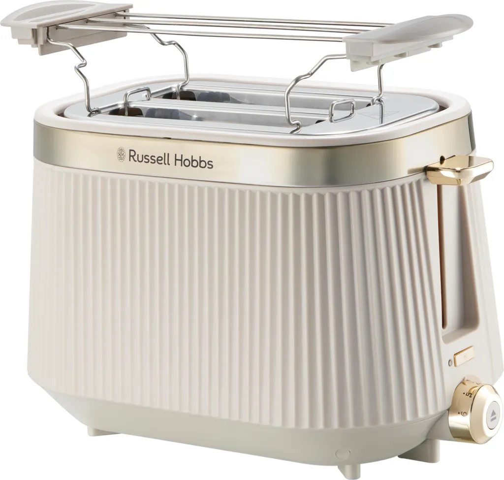 Russell Hobbs 26761-56 Grille-pain 2 Fentes Brontë Design Pierre Grise