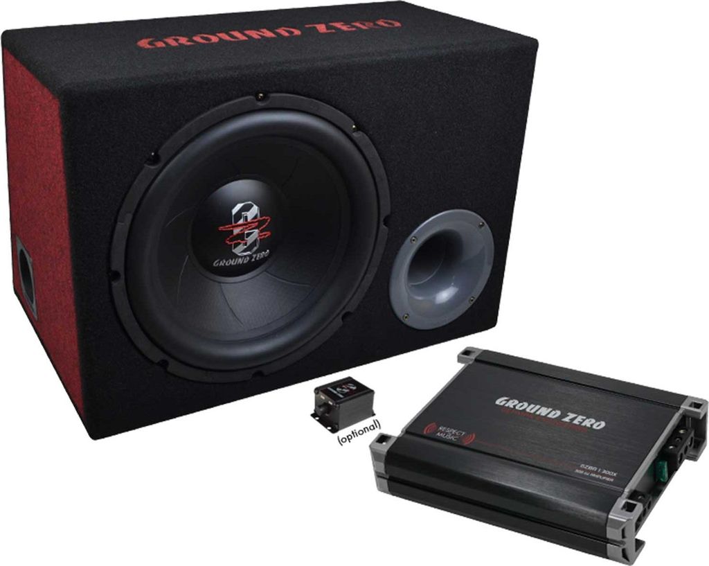 Ground Zero GZ BASS KIT 12.300X-II obudowa bass reflex Zdjęcie produktu 