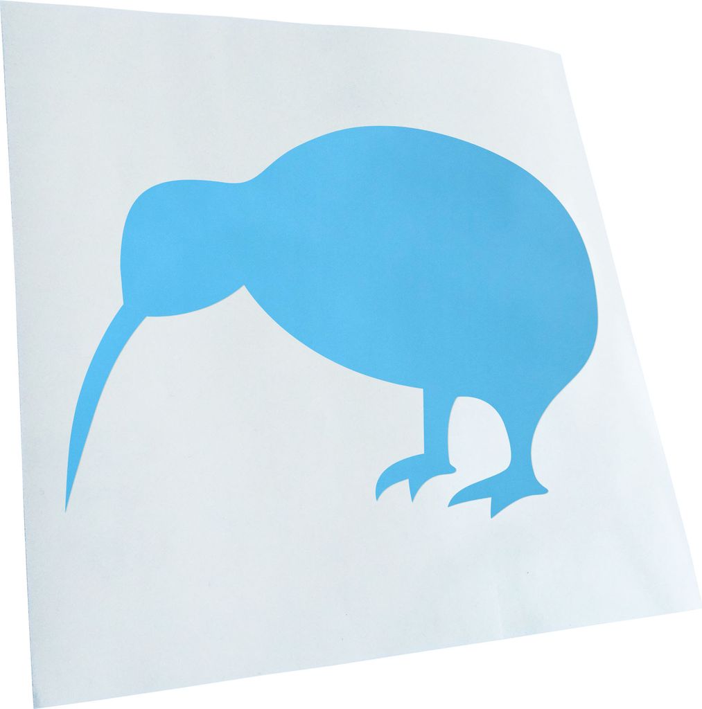 Kiwistar - Autoaufkleber - Kompass - Neon Matt - Aufkleber für Auto Kfz Fahrrad, LKW, Truck Mofa