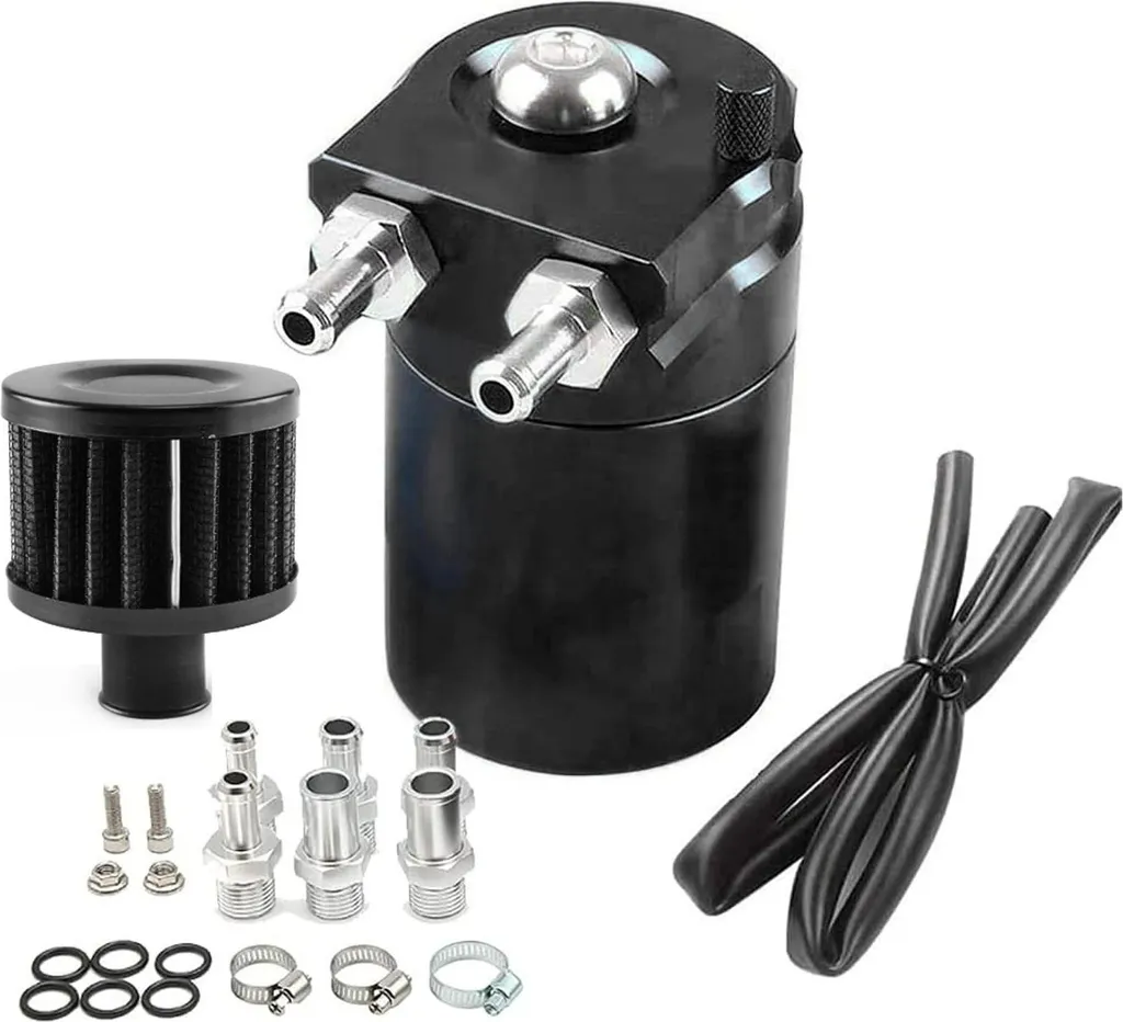 Serbatoio Recupero Vapori Olio 300ml Universale Alluminio - Upgrade Auto