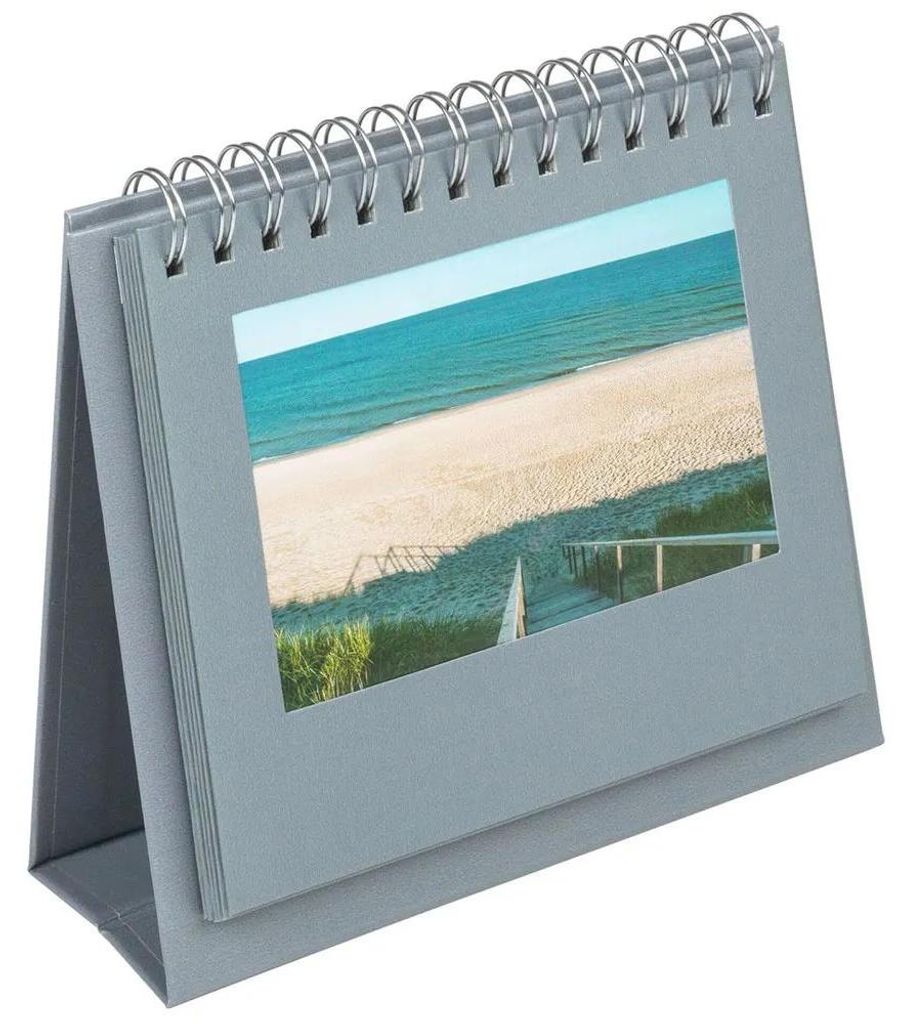 Walther Spiral Picture Frame 12 Photos Fotoalbum 10x15 Cm Grau Grau One Size