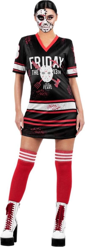 Freitag der 13. Jason Hockey Kleid für Frauen Größe: L