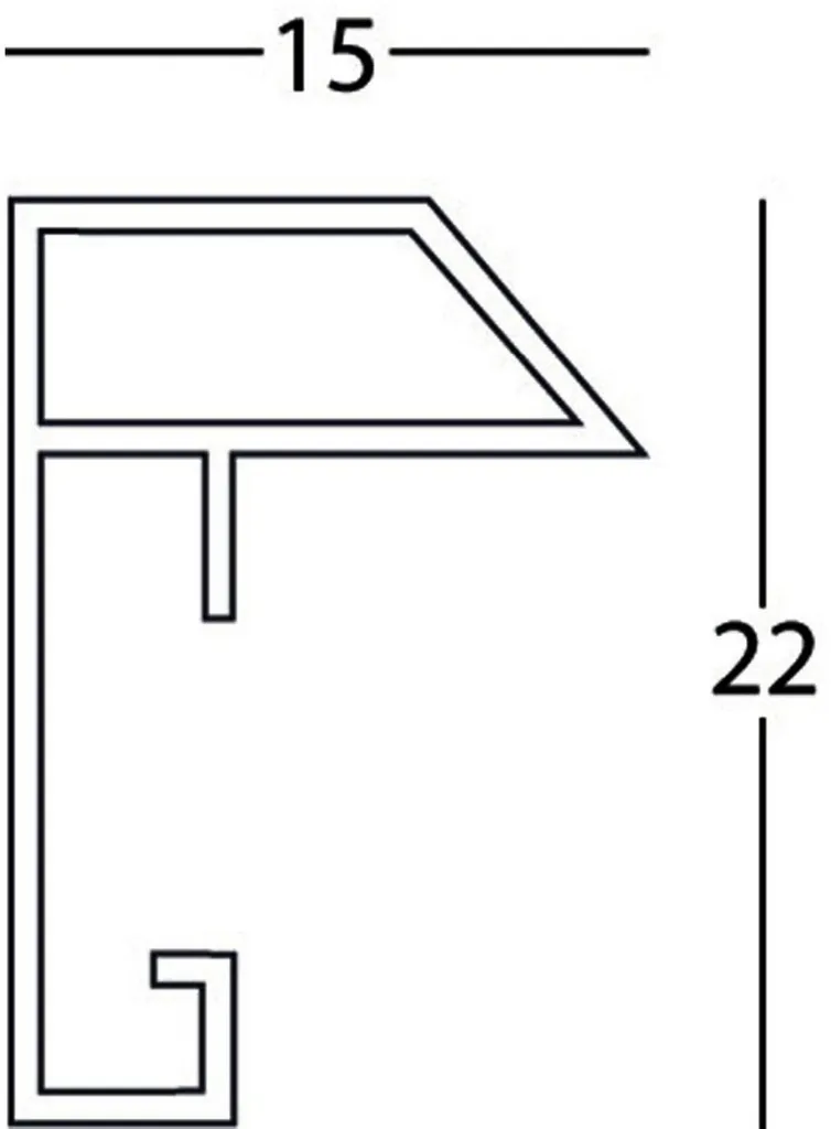 Offerta Cornice Henzo 50x70 Grigio Metallizzato + Passepartout 40x60 - 9