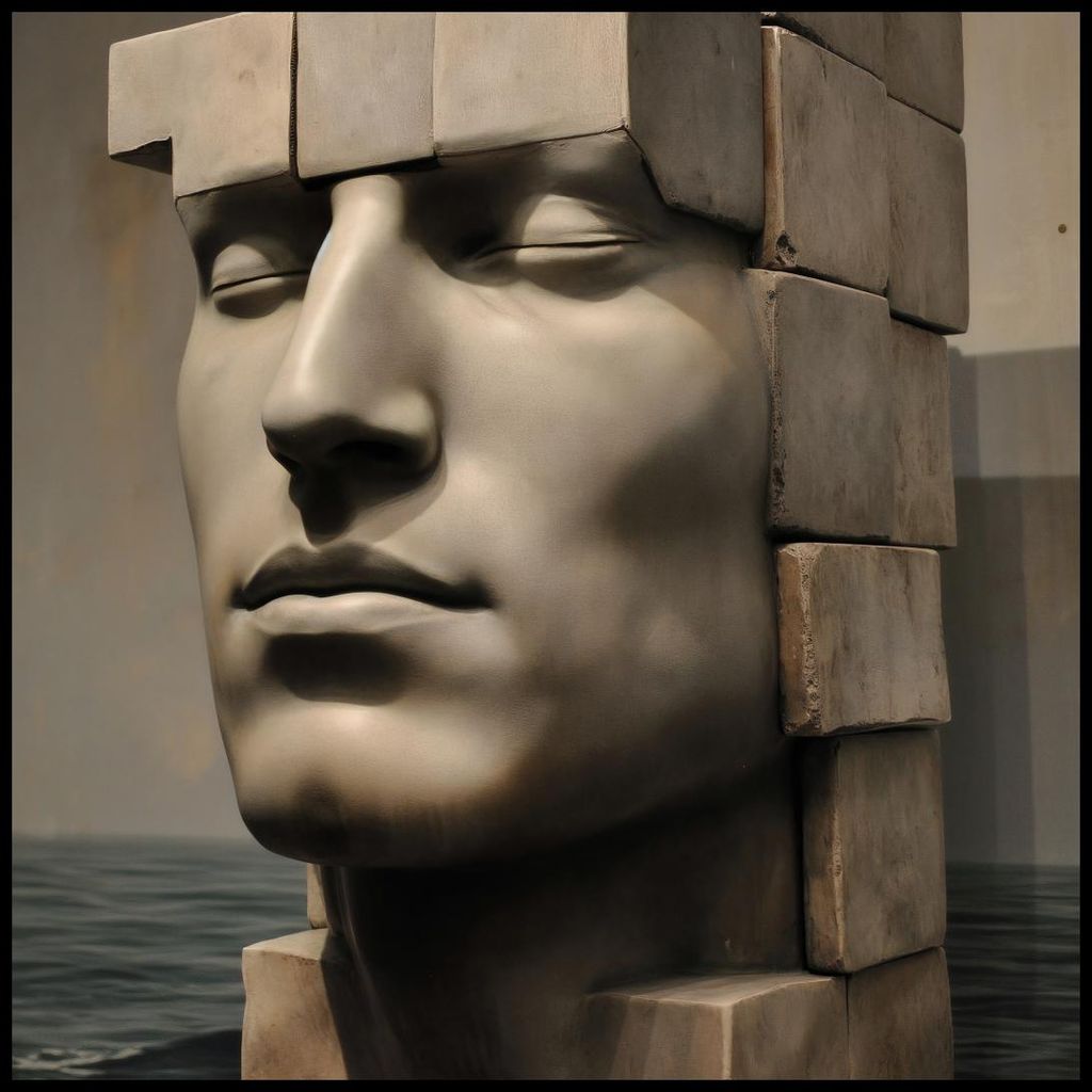 Plakat 90x90cm Identitätsbildung