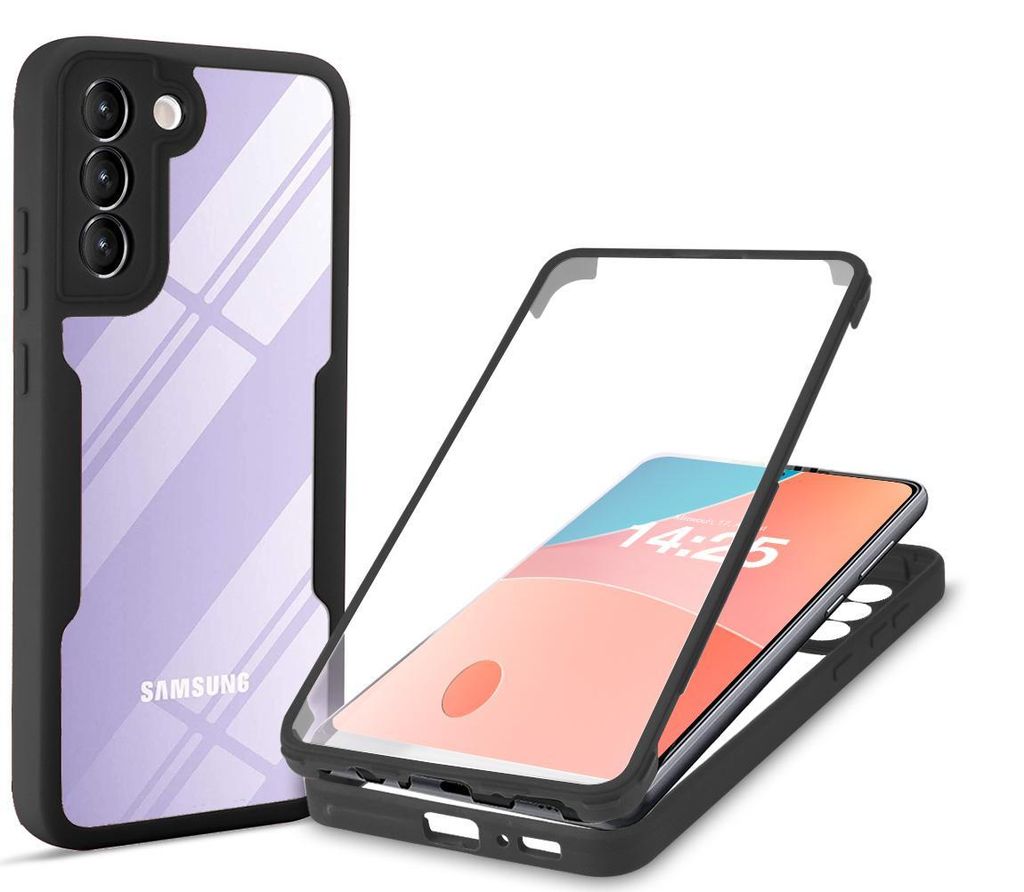 360 Grad Rundum Schutz Handyhülle für Samsung Galaxy S21 5G Produktbild 