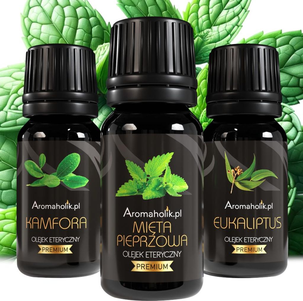 Öl gegen Schnupfen - Natürliche ätherische Öle bei laufender Nase | 3 x 10 ml