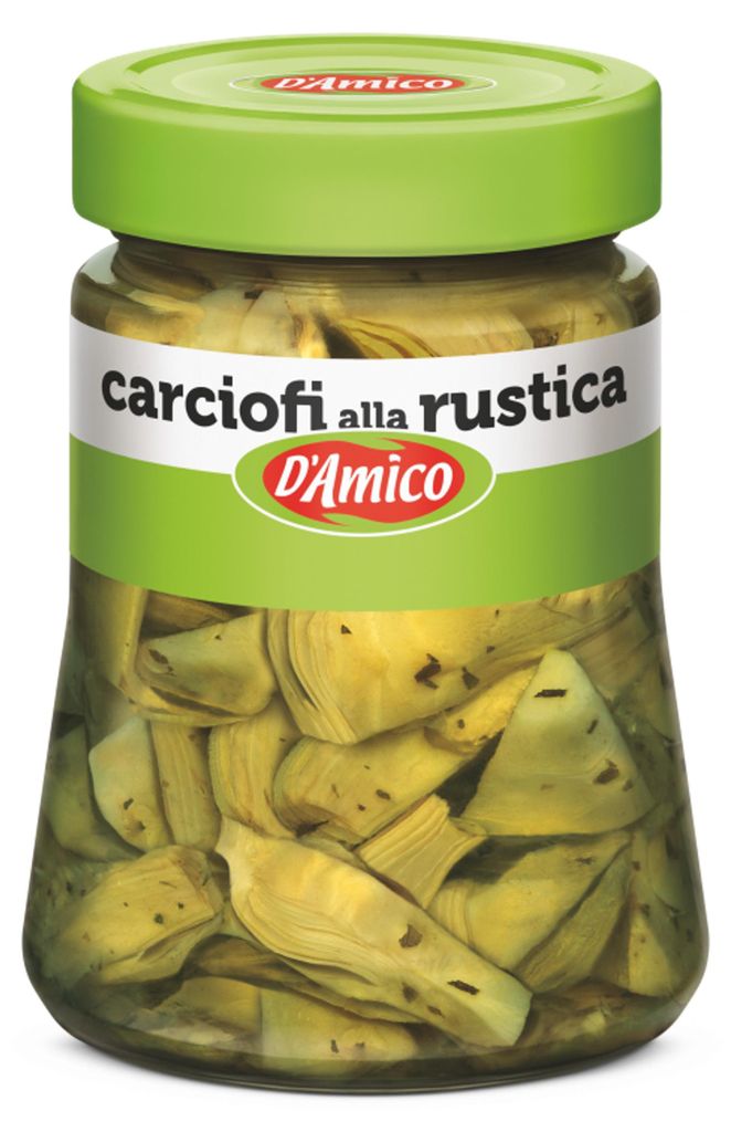 Artichauts à la rustique, 280 g, marque D'Amico Image du produit 