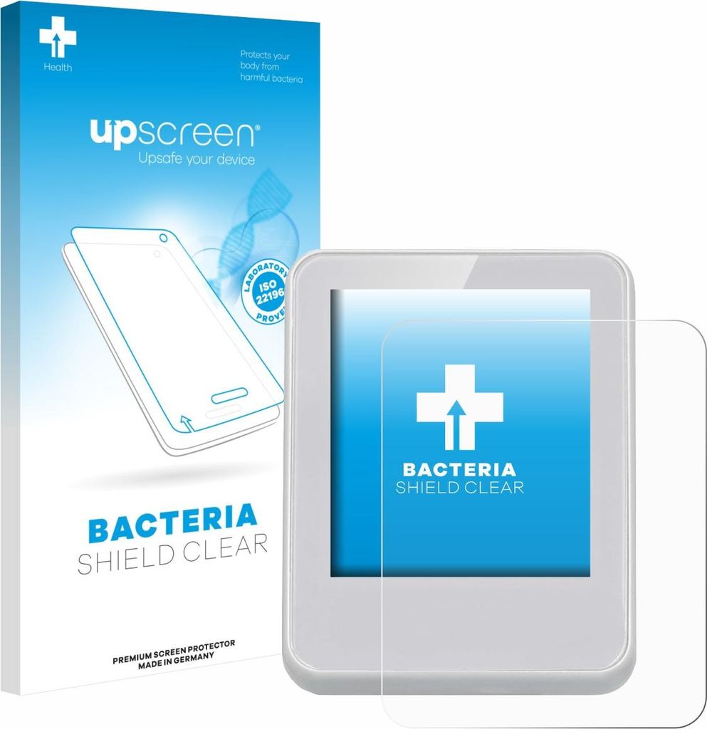 upscreen Schutzfolie für Bresser ClimaTemp Digitales Raumthermometer Displayschutz Displayschutzfolie Folie Klar antibakteriell