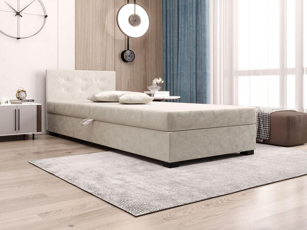 Einzelbett 100x195 AJKA 1 - ecru