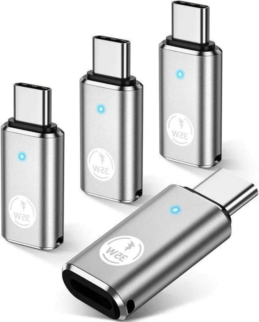 Chargeur USB-C 35W Argent : Dites Adieu à la Charge Lente de votre iPhone