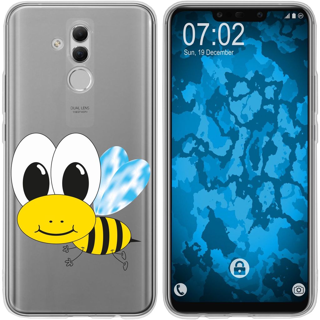 PhoneNatic Case kompatibel mit Huawei Mate 20 Lite Silikon-Hülle Cutiemals M1