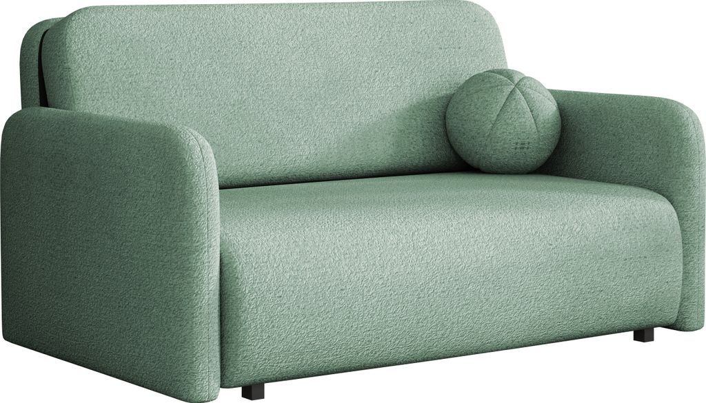 MIRJAN24 Sofa Viva Sun III, Schlafsofa mit Schlaffunktion und Bettkasten, 3-Sitzer (Farbe: Coral 55)