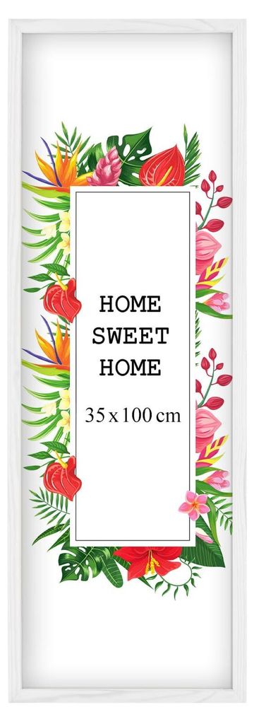 MG Design, biela fotorámik, 35 x 100 cm – vyrobený z Obrázok produktu 