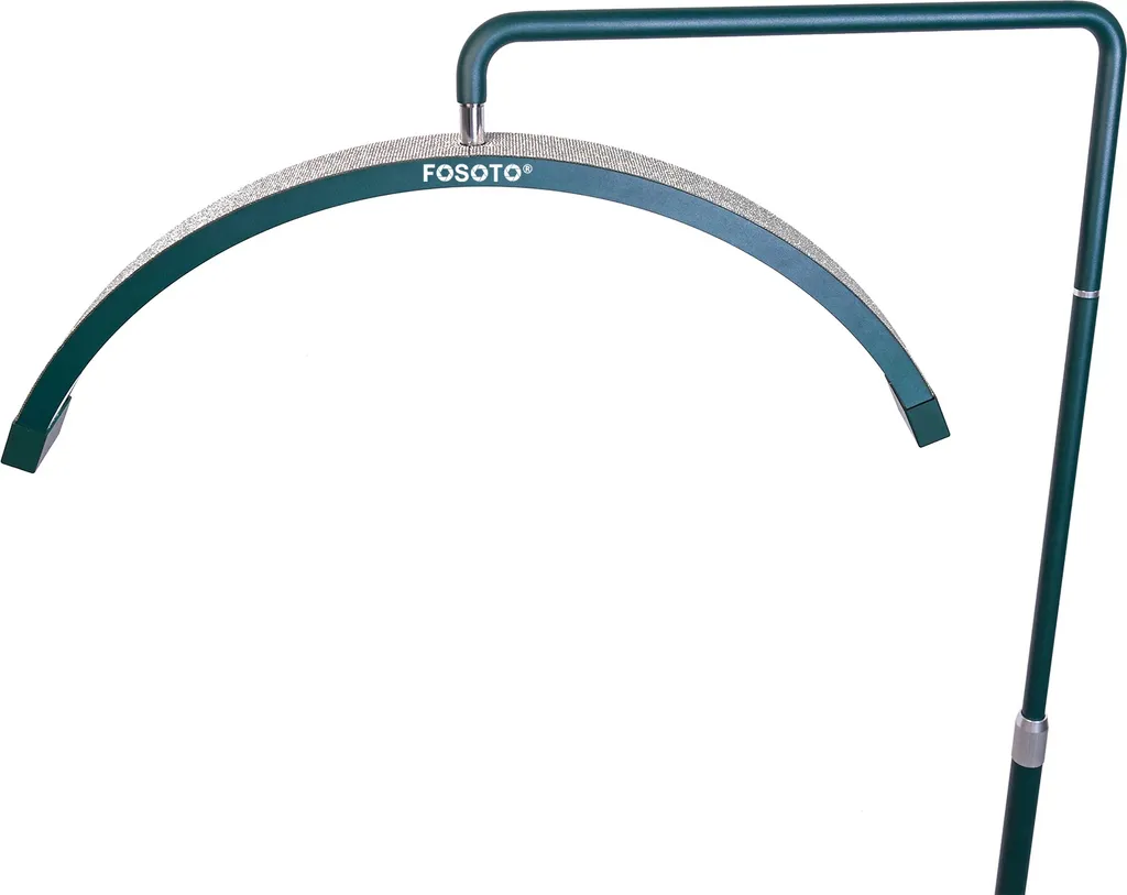 Lampe LED circulaire 45W bicolore vert foncé, éclairage variable pro