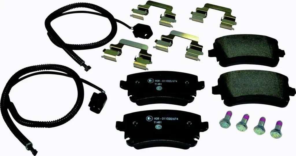 Plaquettes de frein arrière HELLA pour BENTLEY et VW - Performance OEM