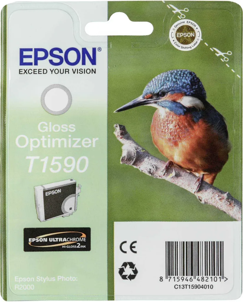 Epson T1590 Gloss Optimiser Originale 17ml - Per Foto Brillanti R2000