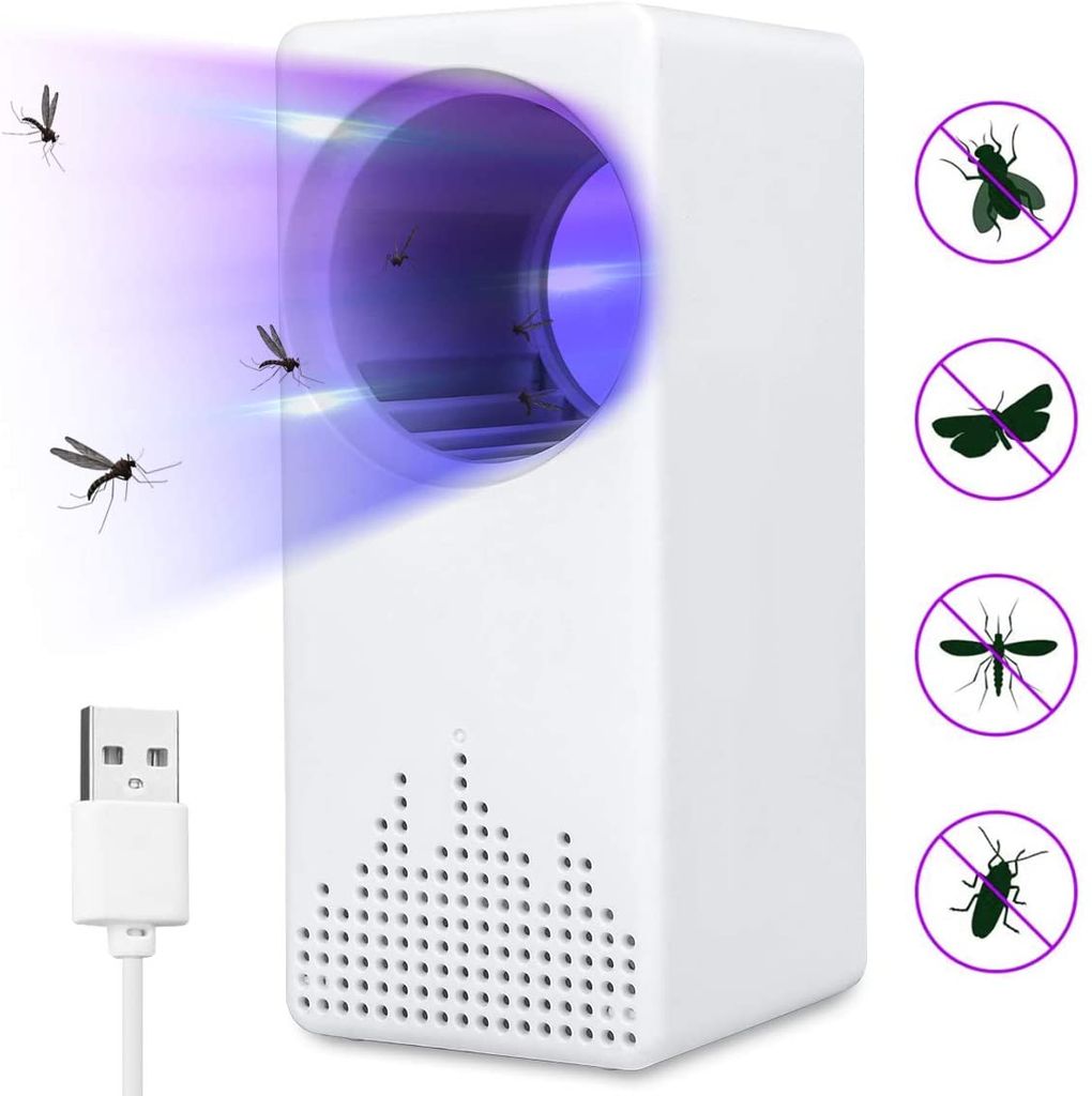 Mosquito Killer Lampe Camping Laterne Tragbare ungiftige USB Insektenvernichter 