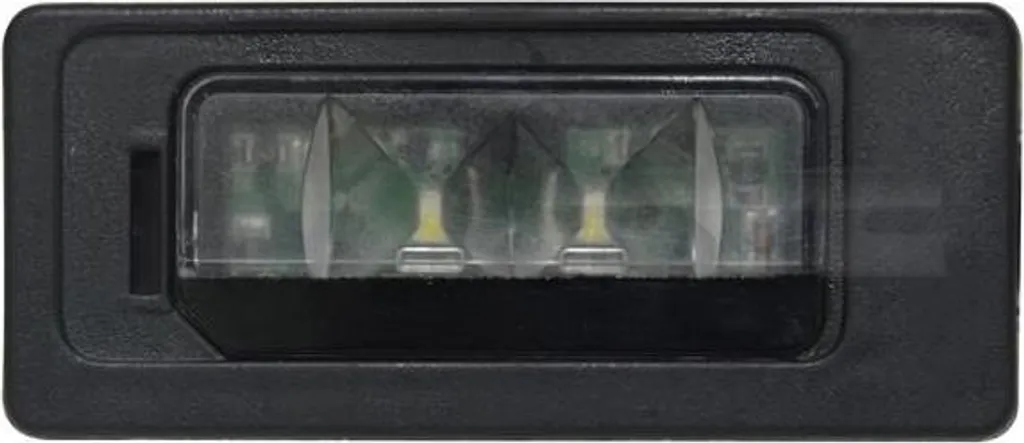 TYC 15-0389-00-9 Illuminazione targa OE 3AF943021 compatibile con Alhambra, Ateca, Fabia, Kodiaq, Octavia, Rapid, Superb, Yeti, Caddy, Golf Alltrack, Golf Plus, Golf Sportsvan, Golf VII, Golf VI, Jetta, Passat Alltrack, Passat 3B, Passat 3BG, Sharan, Tiguan, Touareg, Touran, Caravelle VI, Transporter VI - 1
