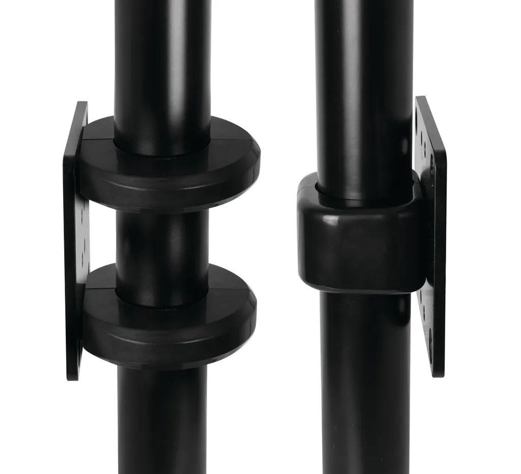B-Tech BT8390-CFK Support de Collier Noir pour Rail System X BT8390