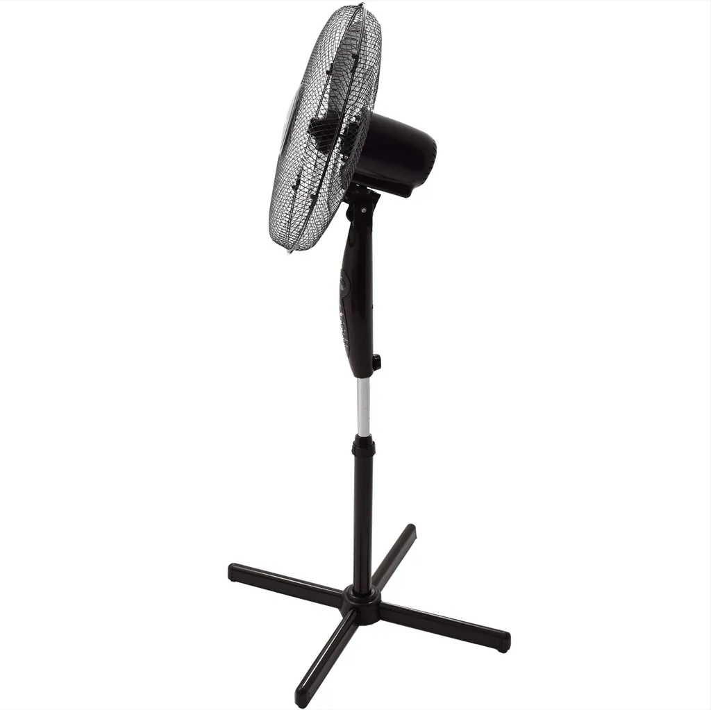 Ventilateur numérique oscillant avec télécommande Syntrox Design Noir - 14