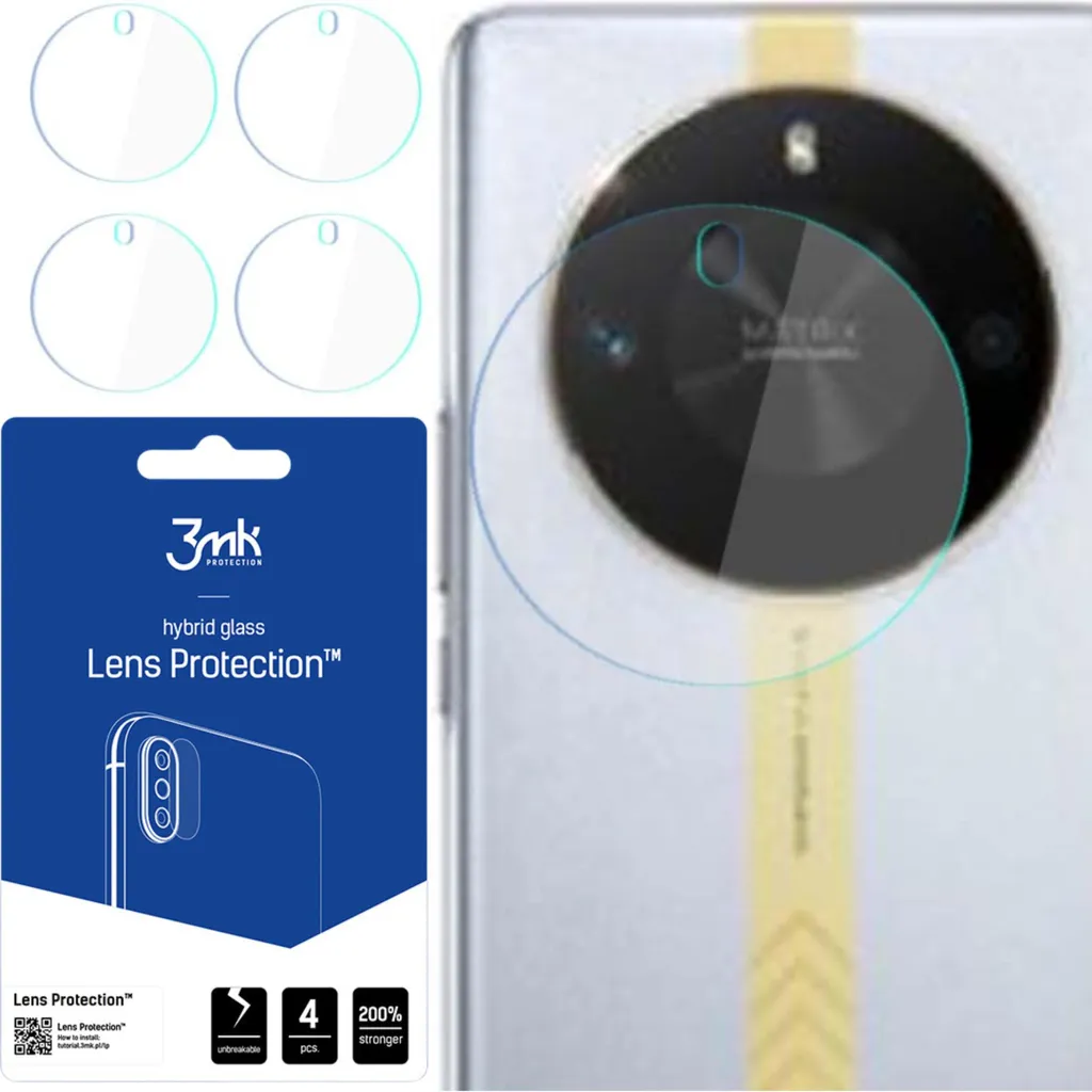Honor X50 Gt Protezione Fotocamera 3mk | Design Sottile e Invisibile