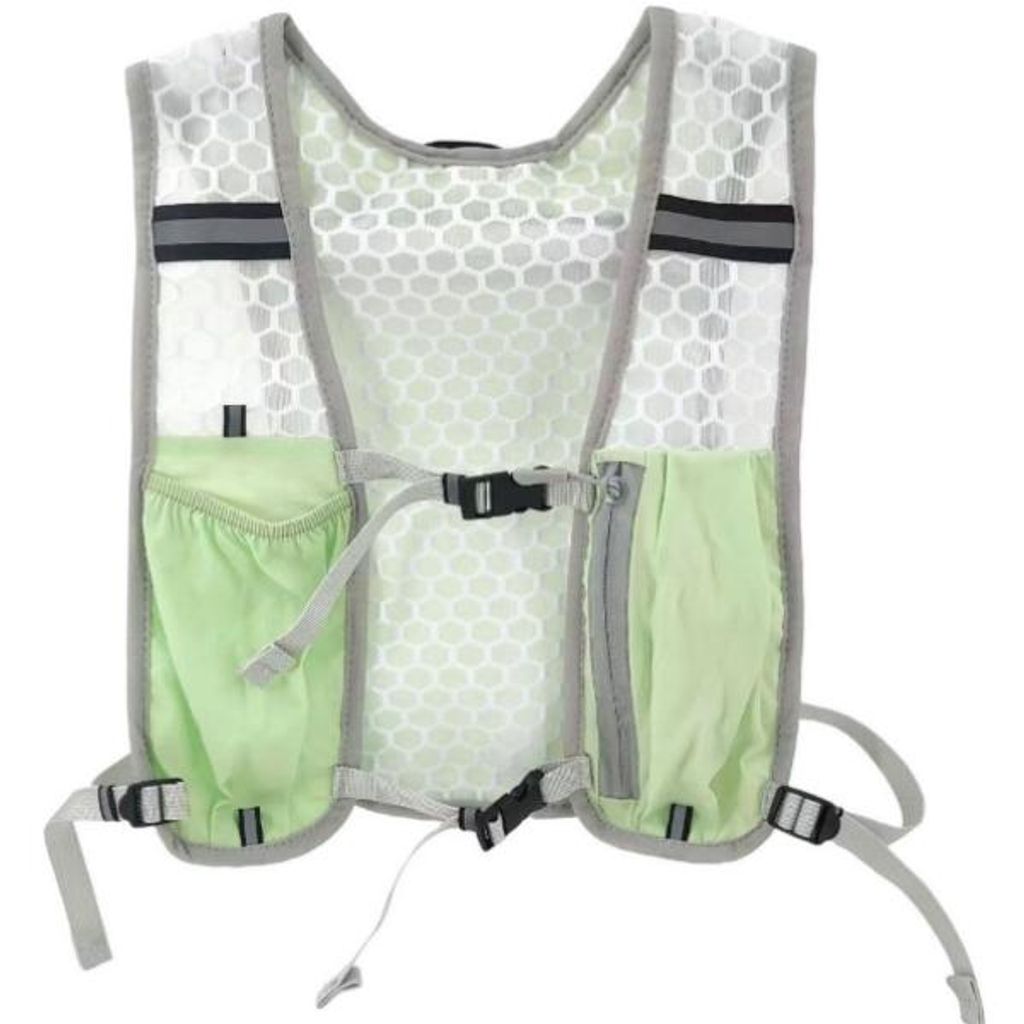 Trinkweste – Outdoor Laufweste für Damen und Herren – verstellbare leichte Running Hydration Weste – wasserdichtes Nylon & atmungsaktives Mesh