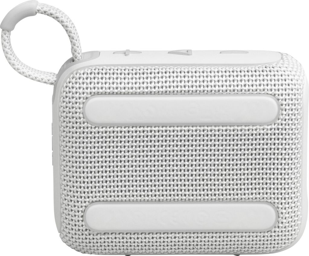 JBL GO 4 Ultra Tragbarer Wasserdichter Lautsprecher Weiß Produktbild 3