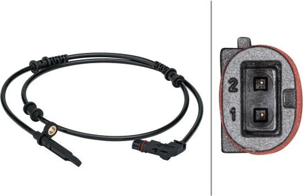 Capteur ABS de remplacement pour Mercedes W166 et C292 référence HELLA