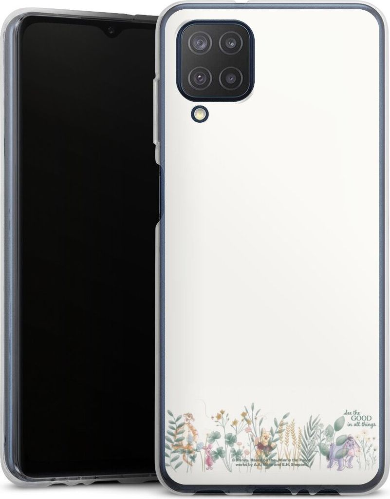 DeinDesign Handyhülle für Samsung Galaxy M12 Silikon Hülle Case Smartphone Schutzhülle Disney Winnie Puuh Eukalyptus